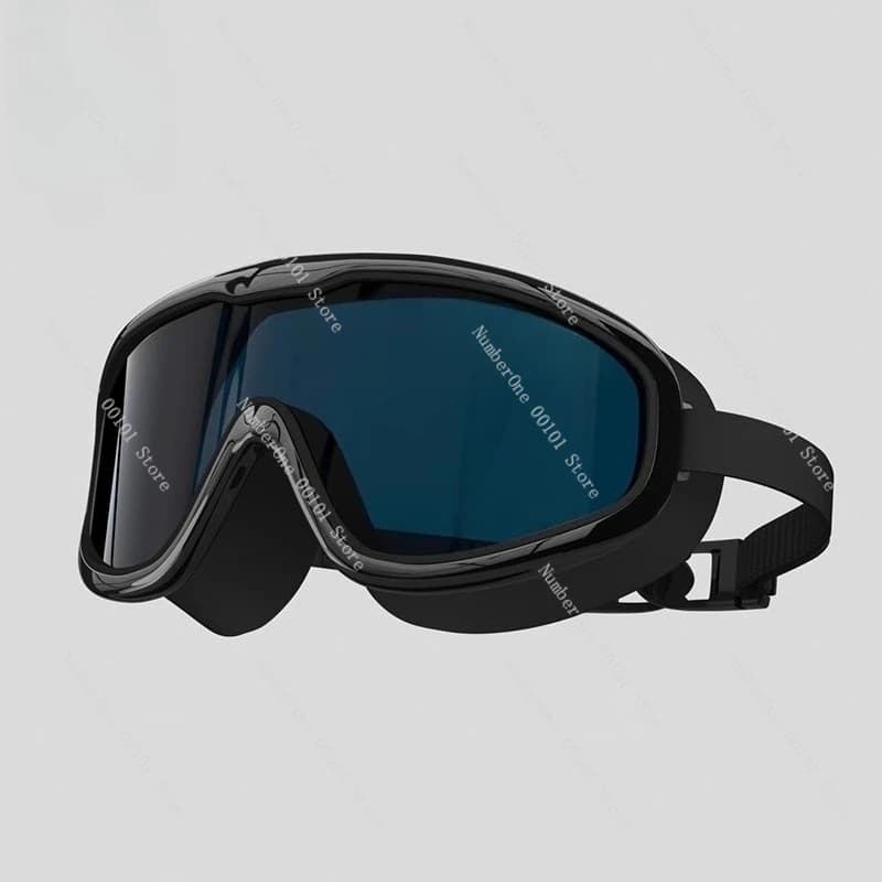 Swimwear with large frame, anti-fog vision and high-definition waterproof, worry-free swimming