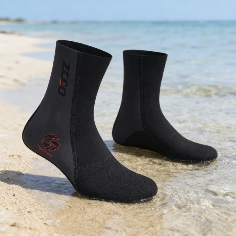 Diving socks in Neoprene 1.5mm, Thermal and Anti-slip for Men, for Diving, Snorkeling, Surfing, Kayaking, Water sports and Beach