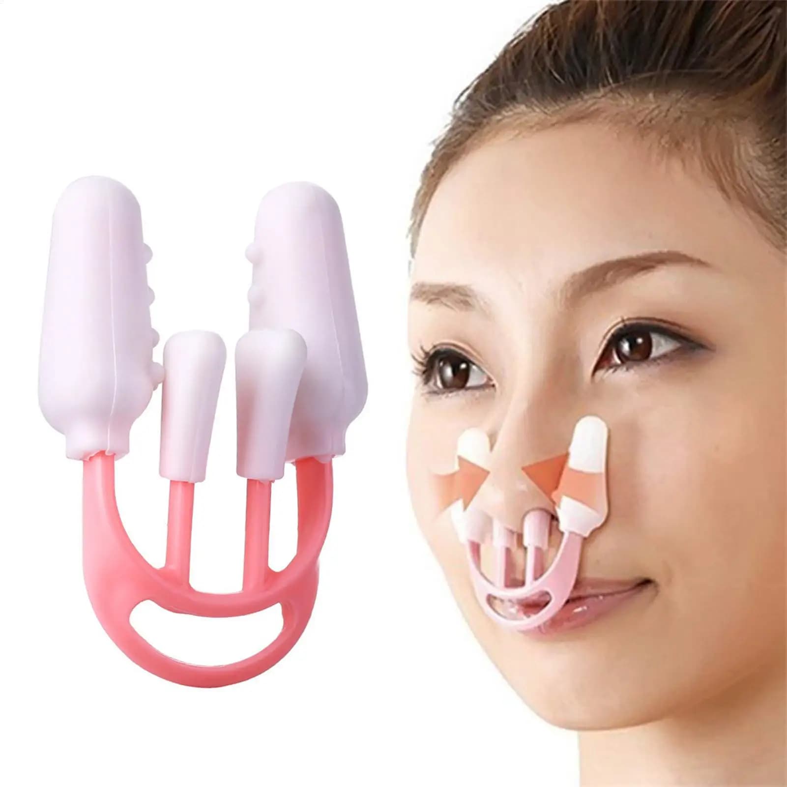 Correttore Nasale Invisibile per Sollevare e Modellare il Naso, Dispositivo per la Bellezza del Naso, Pad Nasale per Ridurre le Ali Nasali