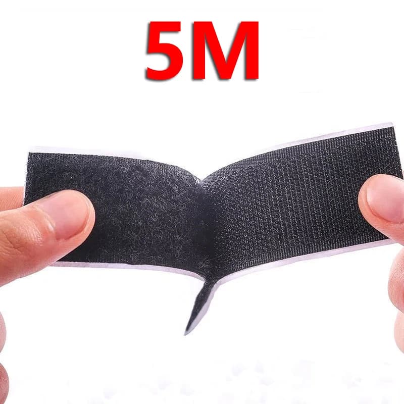 2CM×1/3/5M Magic Sticker Tape Scratch Tapes Self Adhesive Extra Strong Double Sided Adhesive with Sticker Powerful Hook and Loop