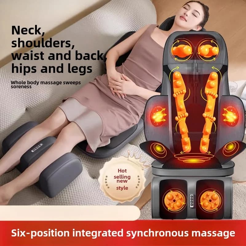 Massage Cervical Column Waist Back Kneading Multifunctional Massage Armchair for the whole body Home cushion Massage for shoulders and neck