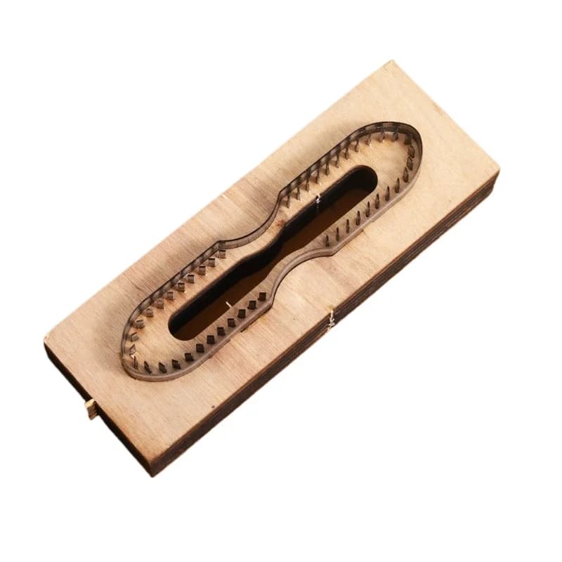 For Knife Mold, with Cutting Steel Board, Leather Cutting Tool（2PCS）