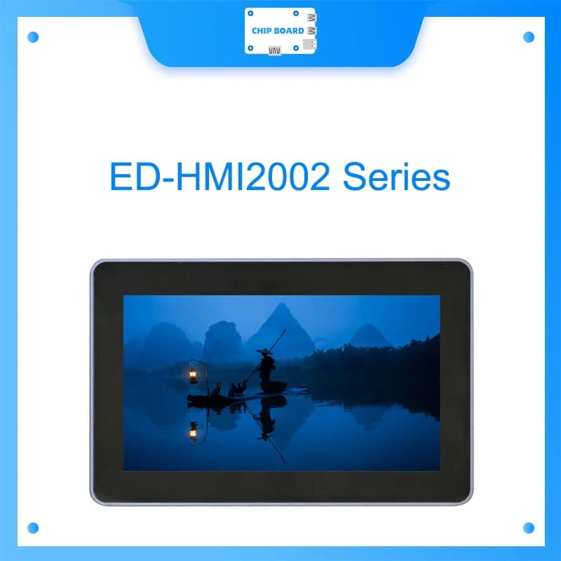 ED-HMI2002: Industrial entry-level tablet for Raspberry Pi 4+ with touch display