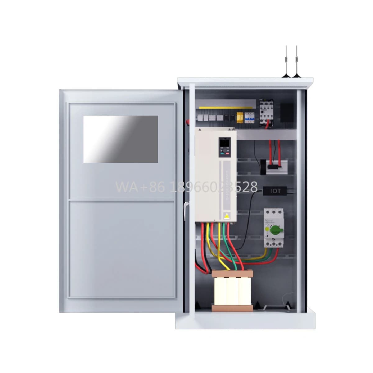 Inclusa pompa inverter e pompa e pannello solare Prezzo competitivo Serie completa 5,5 kW 7,5 HP Sistema di pompa dell'acqua per l'agricoltura solare