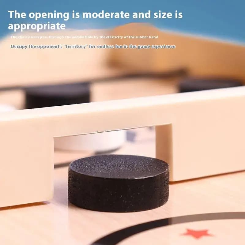 1 Set Fast Sling Puck Board Game Toys Foosball Winner Games Table Hockey Game Catapult Chess Parent-child Toy For Children