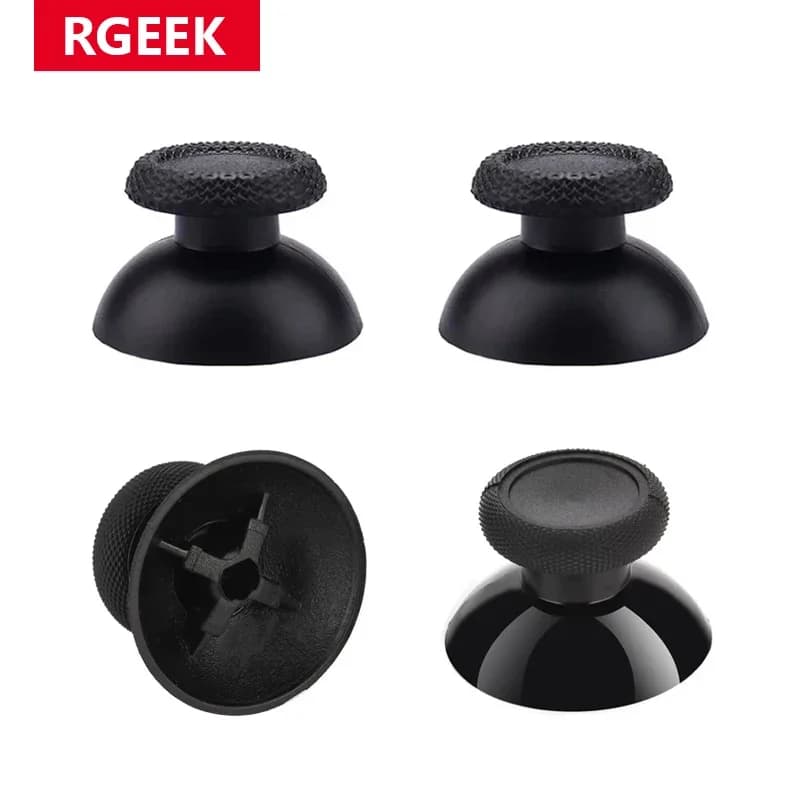 Joystick di ricambio neri da 2 pezzi per controller PS5 PS4 Xbox One, cappuccio impugnatura joystick stick analogico 3D per riparazione PlayStation