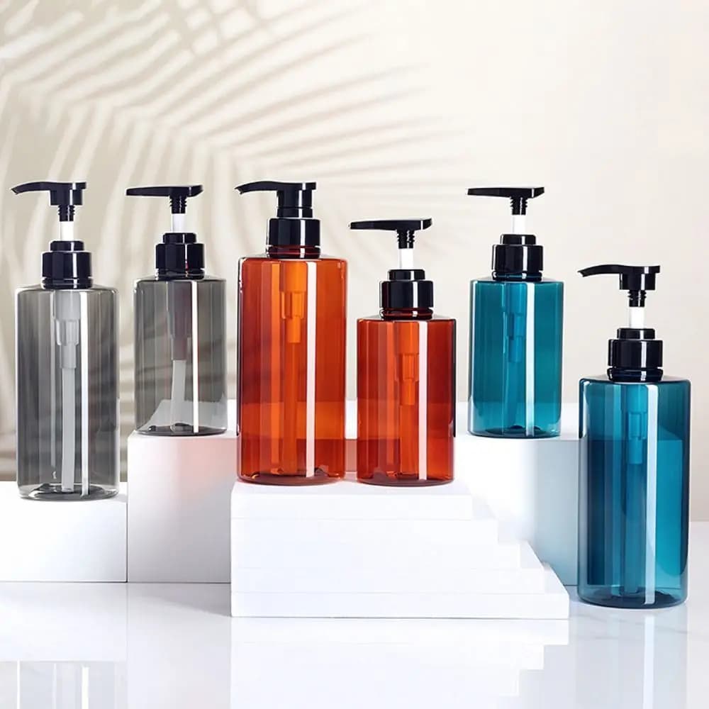 Dispenser di sapone ricaricabile azienda cilindro vuoto contenitore per lozione bottiglie di Shampoo per adulti