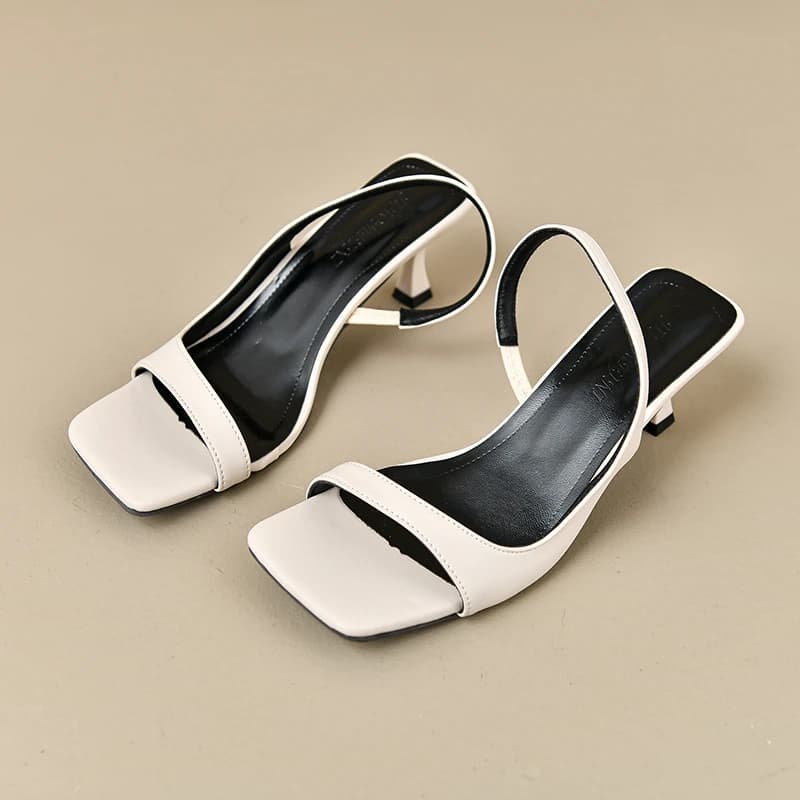 Women's Summer Sandals New Fashion with Square Toe, Full Color, Outer Casual, Banquets and Party