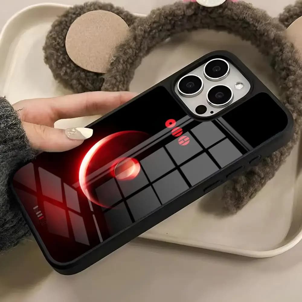 Cute Graffiti C-Cartoon BTS Phone Case For IPhone 17 Air 16 E 15 14 Plus 13 12 11 Pro Max Dual Tone Hard PC Fashion Protective