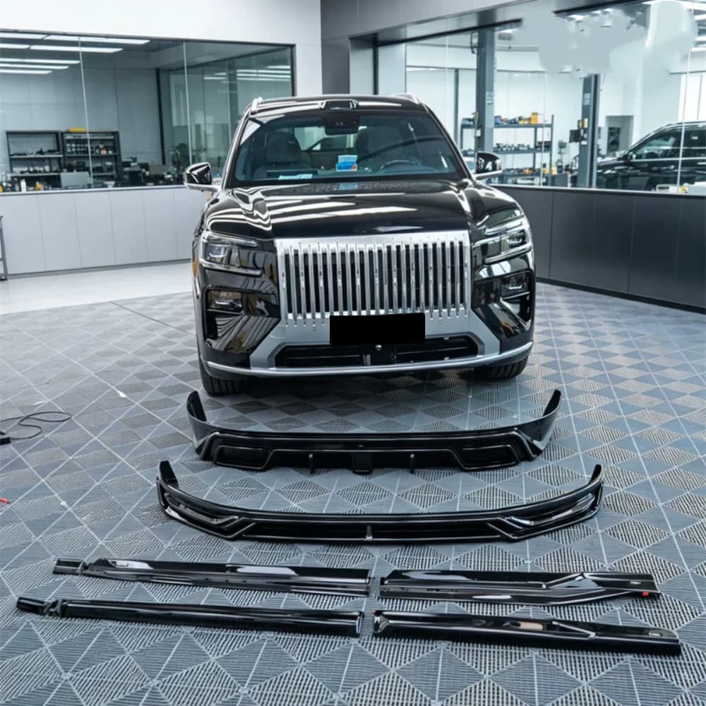 Kit carrozzeria per ZEEKR 8X: Spoiler anteriore, spoiler posteriore, minigonne laterali e accessori auto per modifica estetica