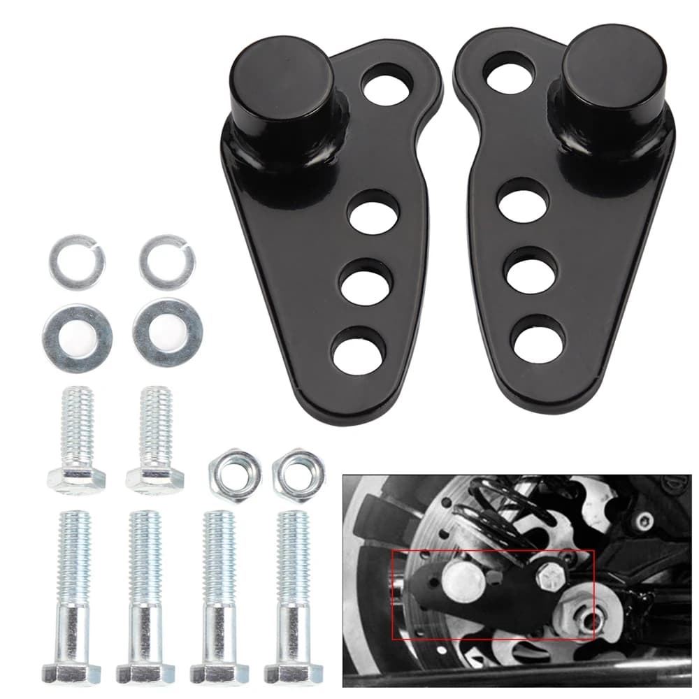 Motorcycle Rear Adjustable Lowering Kit 1-3" For Harley Touring Street Electra Glide Road King Ultra Classic Models 2002-2016 15