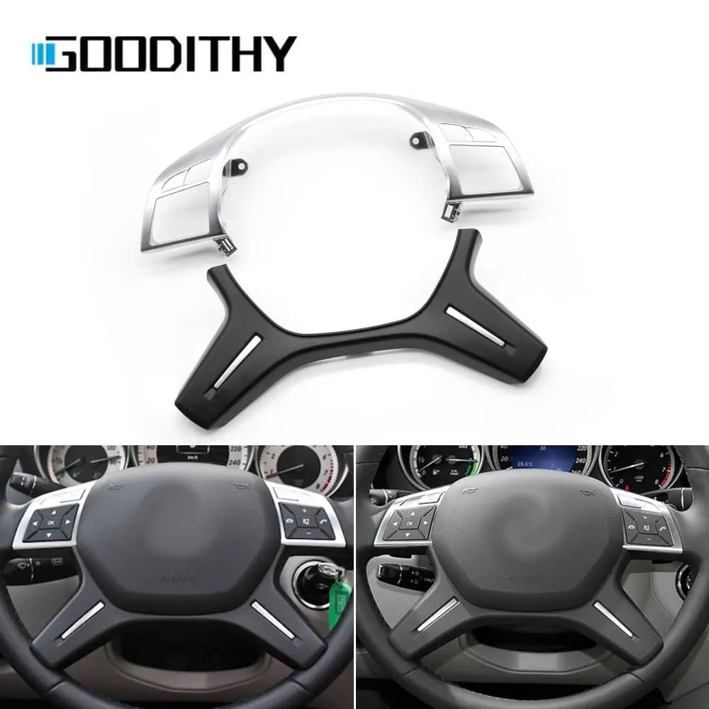 LHD RHD Car coprivolante Chrome Trim Panel sostituzione per BENZ C E M ML GL GLS classe G W204 W212 W166 W463 A0994640513