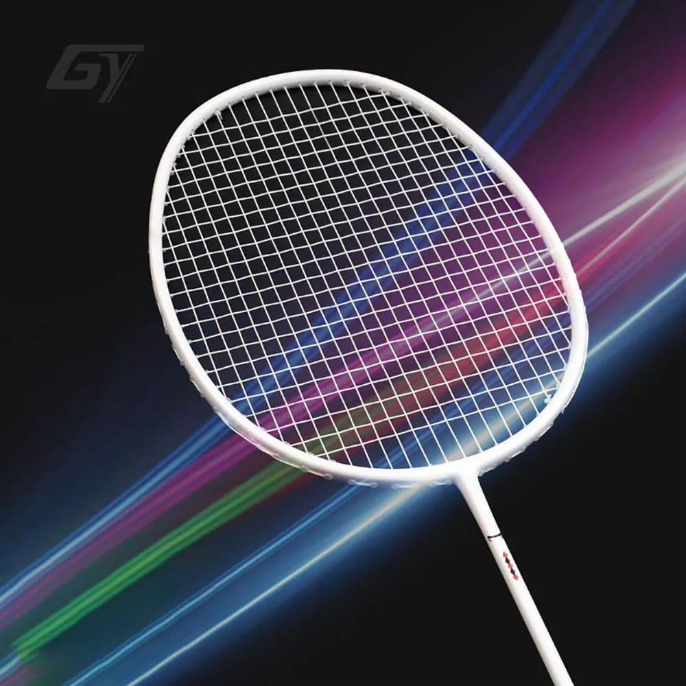Guangyu-Badminton bag in full carbon fiber, single rack, Balance 308-310mm String, 28-30 pounds, 10U 54g