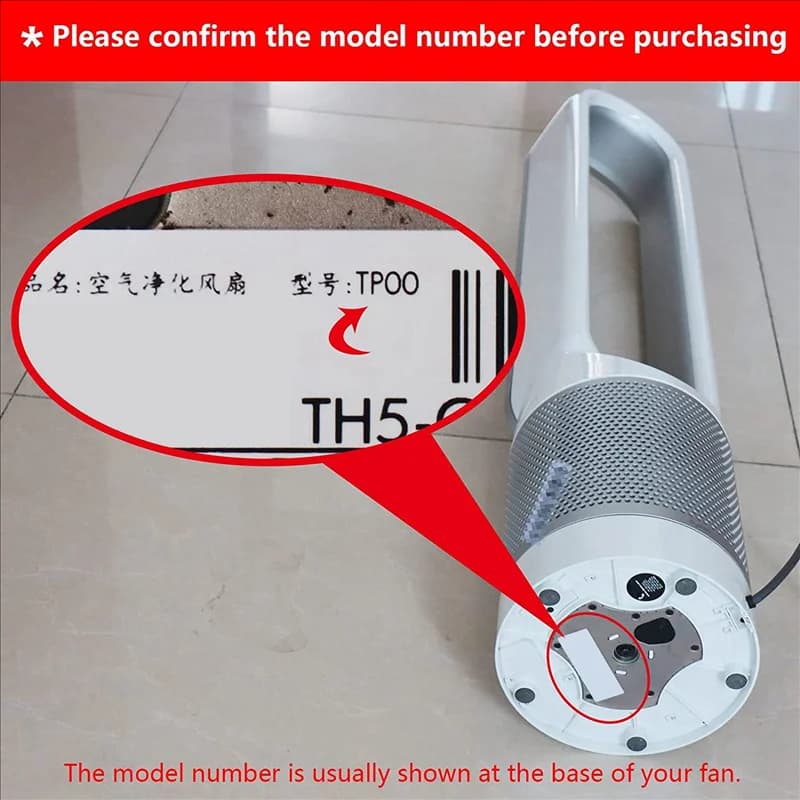 Telecomando sostitutivo 5X per ventola umidificatore Dyson AM10 ventola purificatore d'aria Silver-A77G