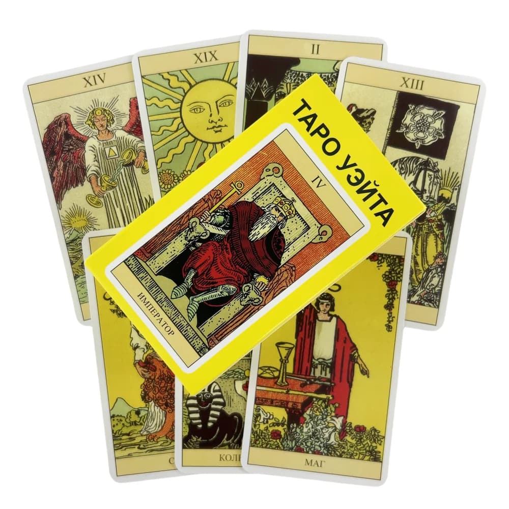 Carte dei tarocchi russi del cavaliere con guida Mazzo di divinazione Versioni Edizione Oracle Gioco da tavolo INCHIOSTRO Gioco da tavolo per la festa