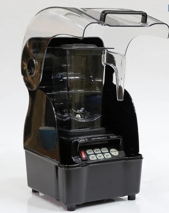 Frullatore da Tavolo Multifunzione 900W con Isolamento Acustico, Frullatore Professionale Commerciale con Lame N Jtc