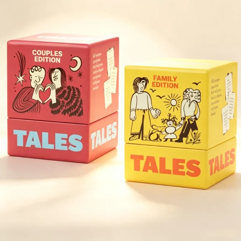 Tales Story Dice Game Couples & Family Edition Interactive Storytelling Game for Date Night & Family Part Creative Tabletop Game