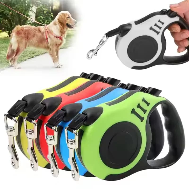 Automatic Retractable Dog Leash 3M/5M Flexible Traction Rope Belt for Small to Medium Dogs Puppy Cat Pet Products