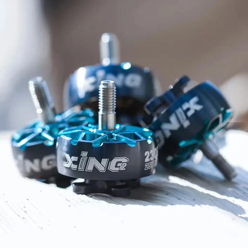 Motore Brushless iFlight XING2 XING V2 2207 2755KV 1855KV / 2306 1755KV 2555KV 4-6S con albero da 5mm per ricambi drone RC FPV
