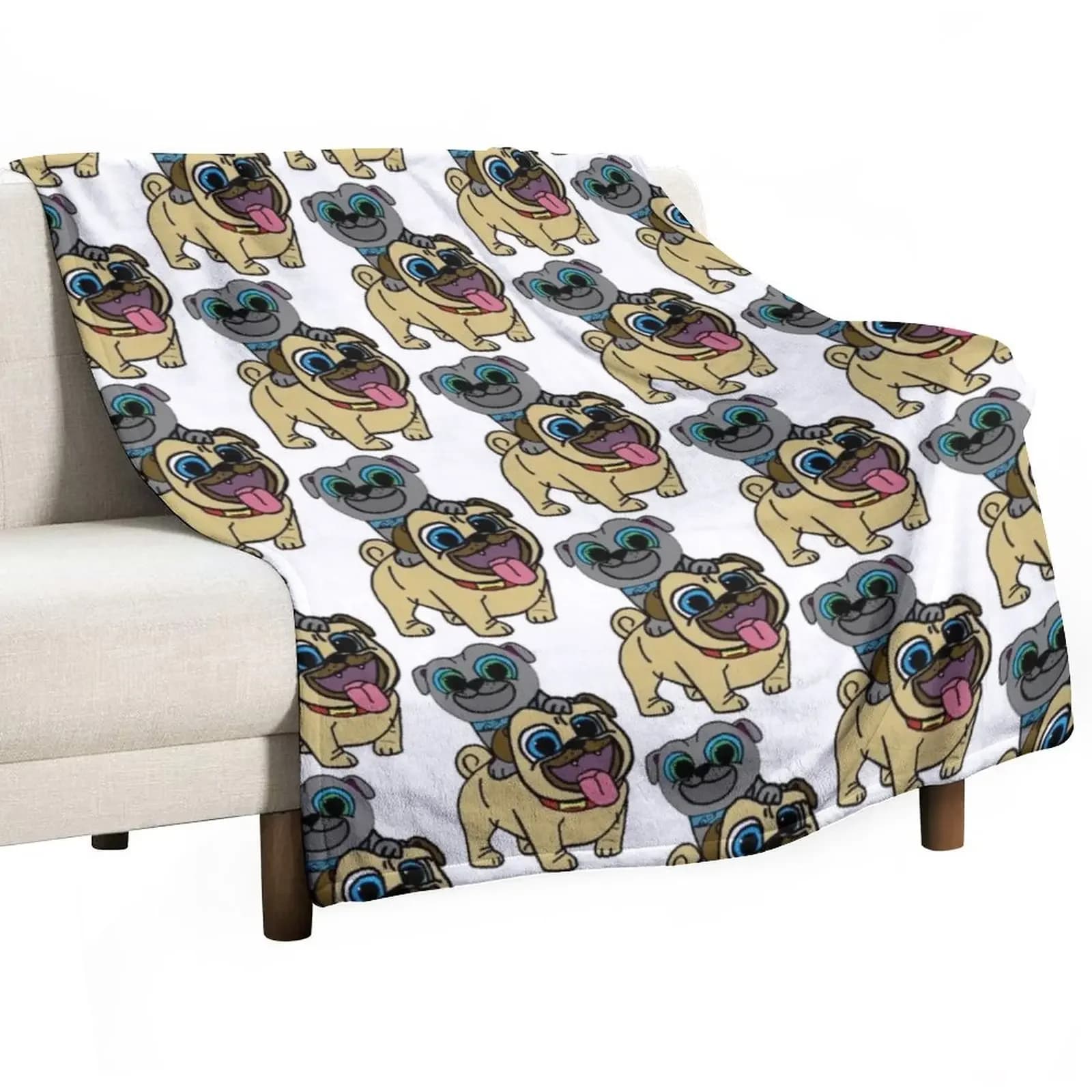 Puppy Dog Pals coperta da tiro coperte firmate coperte in tessuto di flanella divani di decorazione