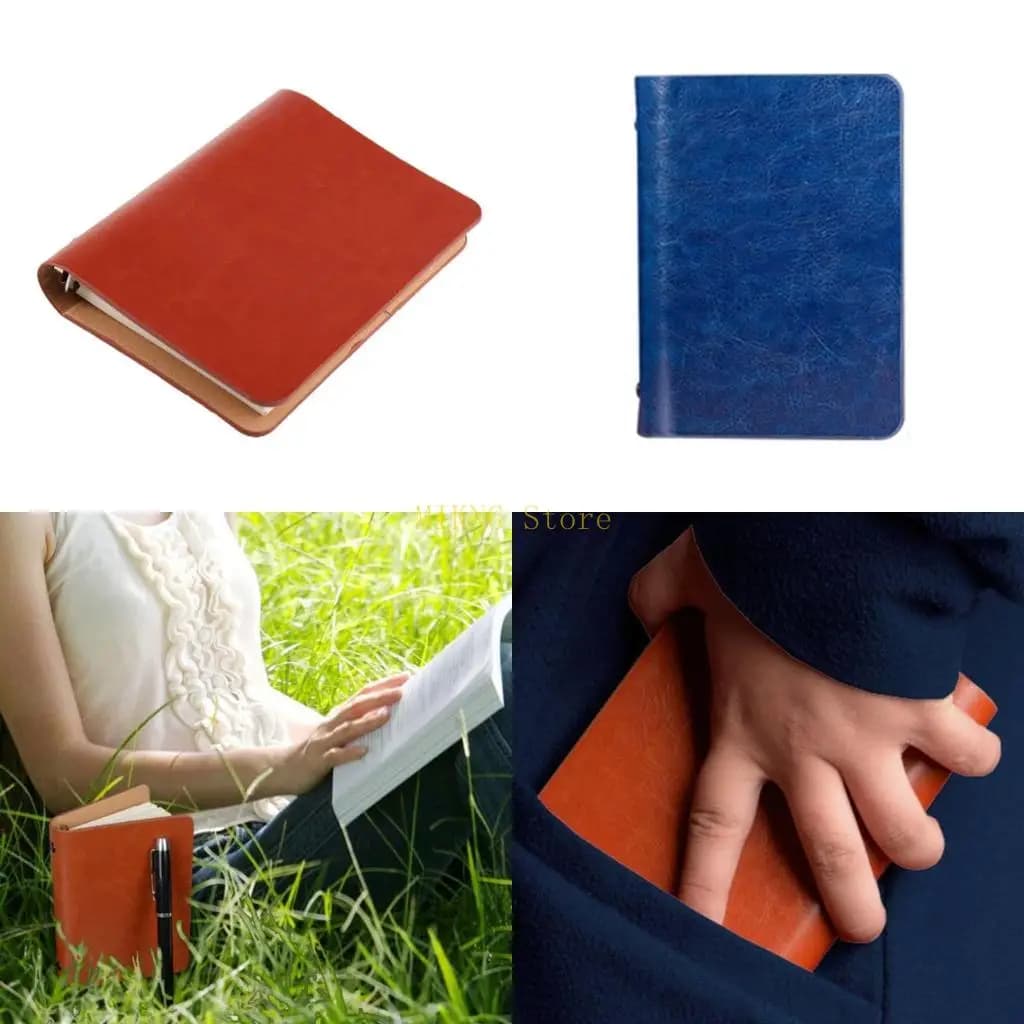 Quaderno tascabile con copertina in pelle, diario aziendale, promemoria, pianificatore, migliore vendita