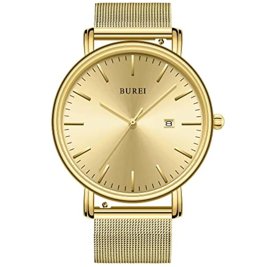 Orologi da Polso da Uomo, Moda Minimalista, Analogici al Quarzo, Impermeabili