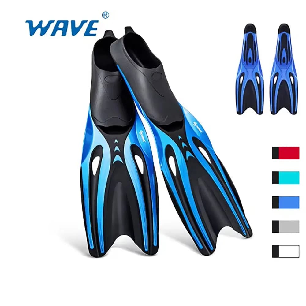 Professional Dive Pins Flexible Comfort TPR Swivel Swimming Snorkeling Pine for Swimming Water Sports Beach Shoes