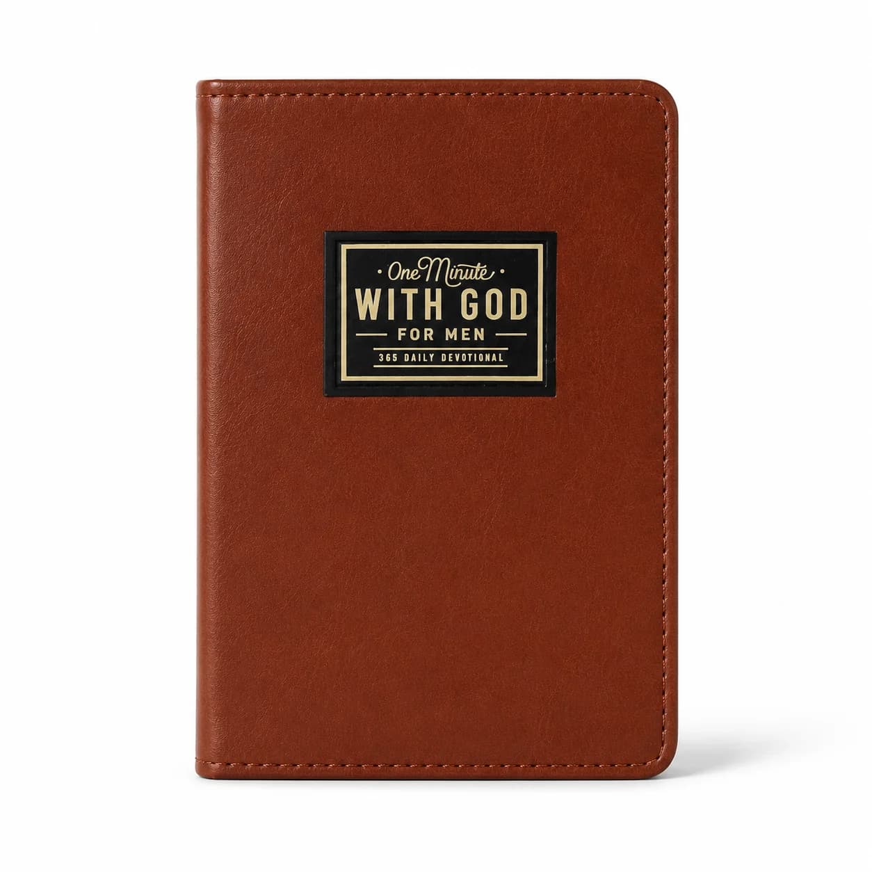 Men’s Prayer Journal One Minute With God 365 Daily Devotions Bible Study Diary Leather Christian Book