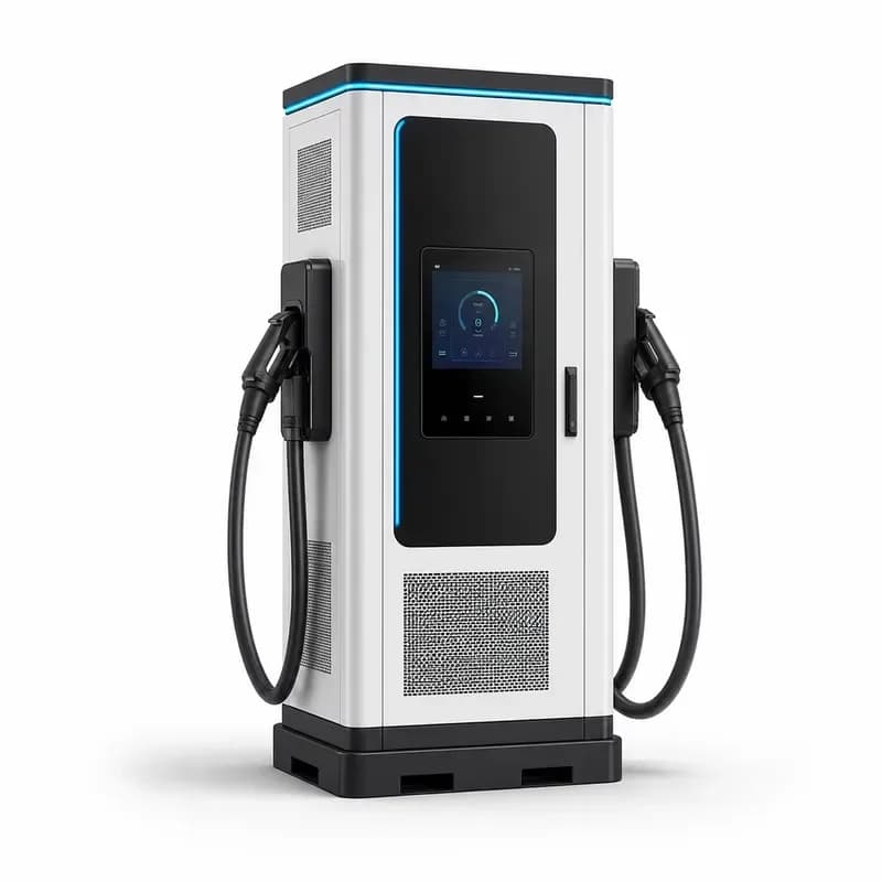 200kW Fast Portable DC CCS2 Electric Car Charger Moveable Mobile DC Portable EV Charger CHAdeMO GBT OCPP IP54 Commercial