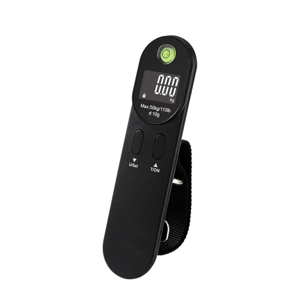 Nuova bilancia elettronica per bagagli Kg/Oz/Ib Mini bilancia da viaggio per bagagli in plastica portatile