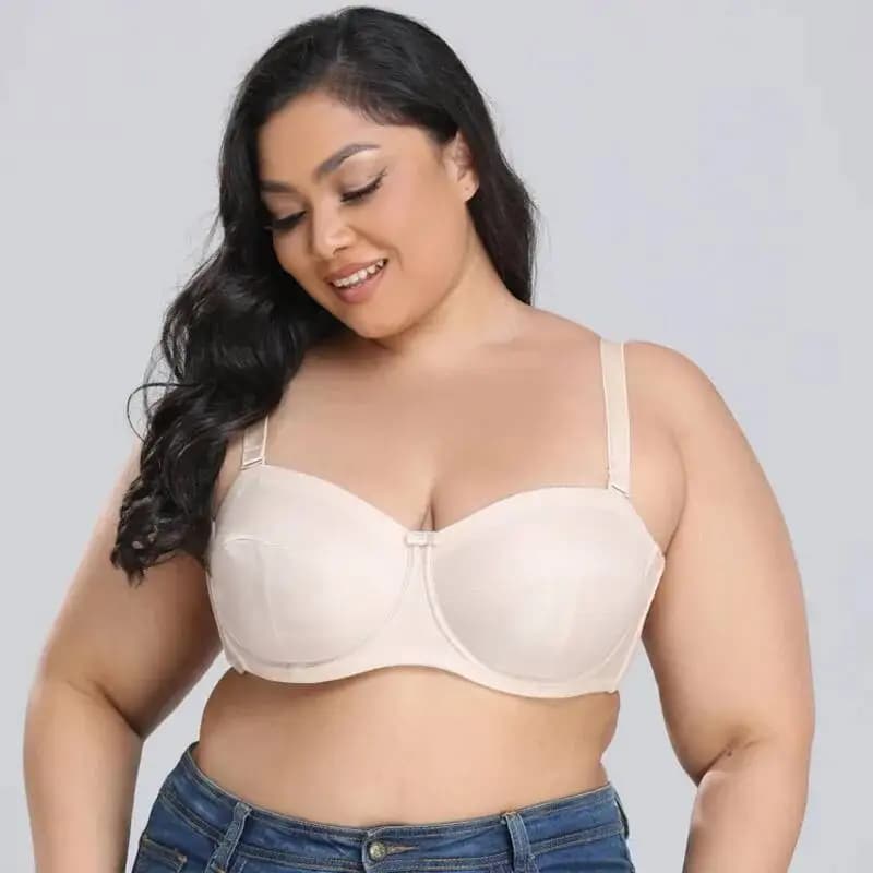 Stick On Bra D E F G Cup Brasier Mujer Plus Size Lingerie Bras For Women Brassiere Femme Woman Clothes 70 75 80 85 90 95 100