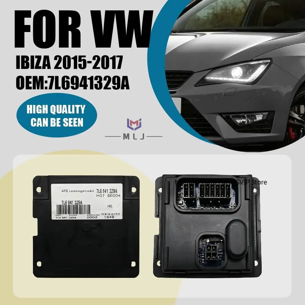 AFS Controller Follower Module LED Headlight Control Unit For VW SEAT IBIZA 2015-2017 Headlamp DRL Car Accessories 7L6941329A
