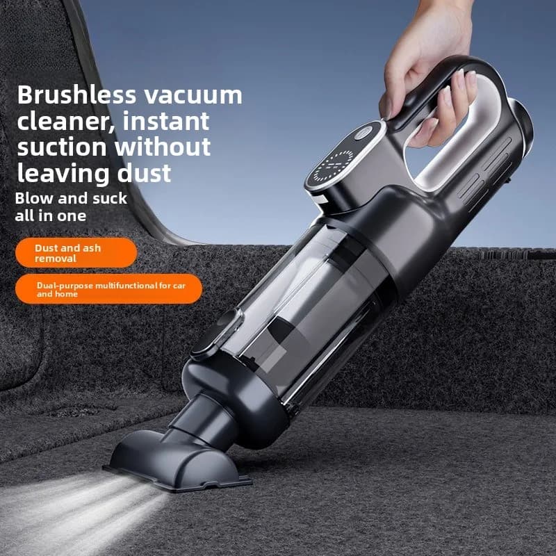 Car Vacuum Cleaner Brushless Suction Household Mini Large Suction Handheld Small Wireless High Power
