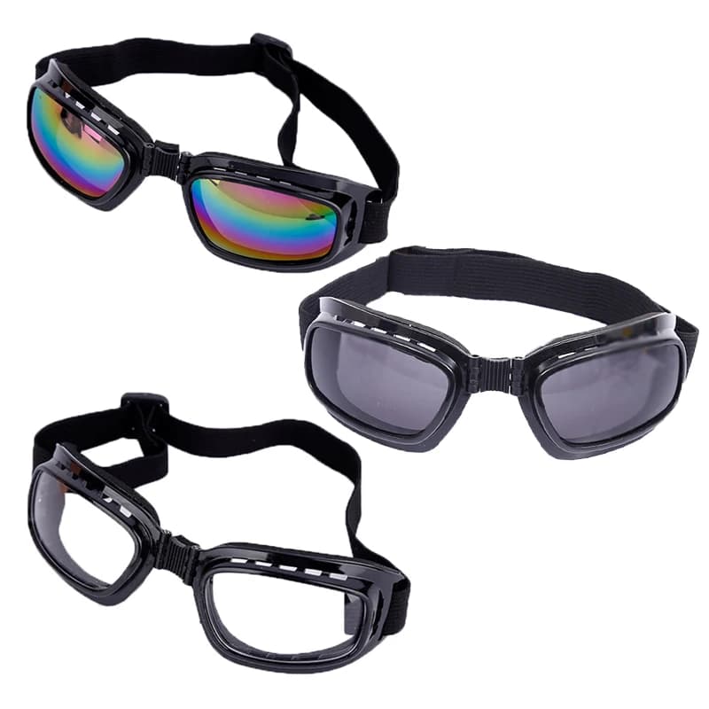 Occhiali da equitazione pieghevoli per moto Occhiali da sole antiriflesso anti-UV Protezione antivento Occhiali sportivi Occhiali Accessori moto