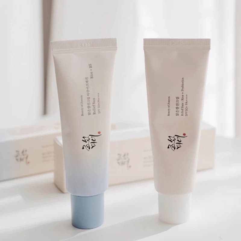 Korean product for skin care SPF50 Solar rice cream + Non-fat anti-sudore sun protection Physical retouching Essence Milk regulator Hydrating
