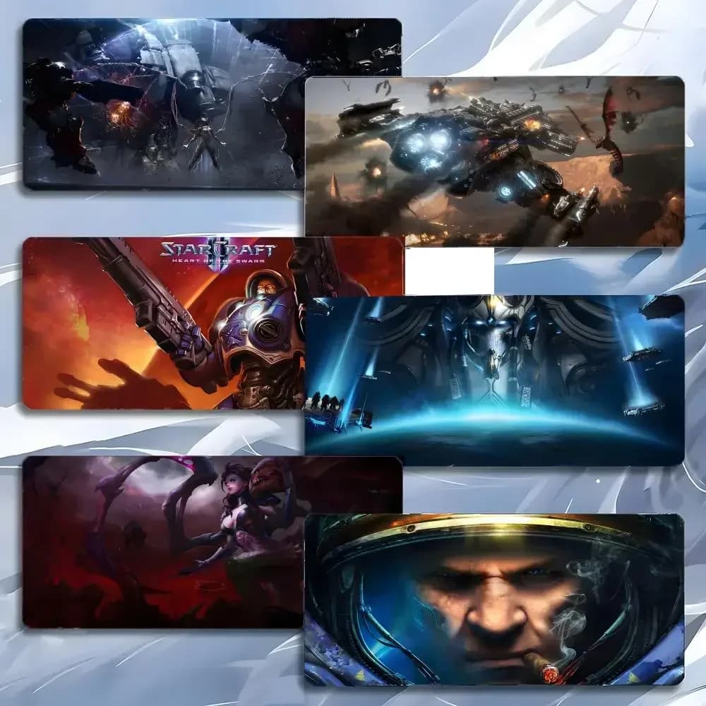 StarCraft Mouse Pad Mousepad Large Gaming LockEdge Thickened PC Table Desk Mat
