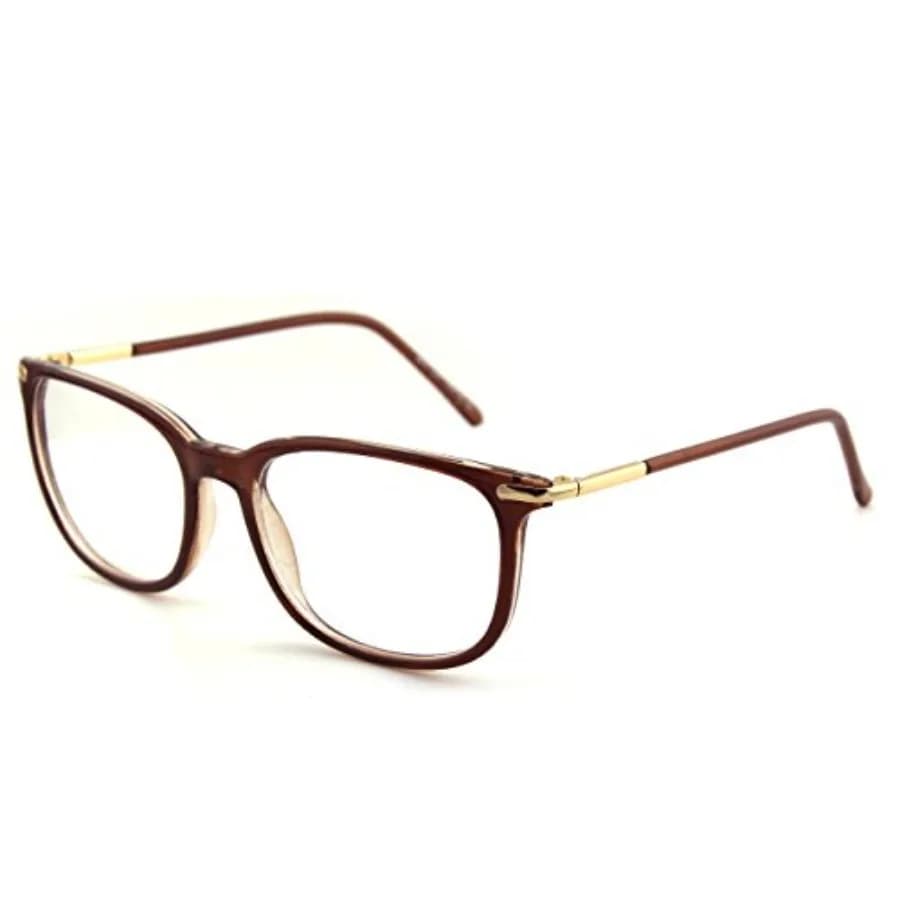 GQUEEN Fas Fake Glasses Non Prescrt Glasses Clear Lens Glasses Nerd Plain Fr Women Men, 201579