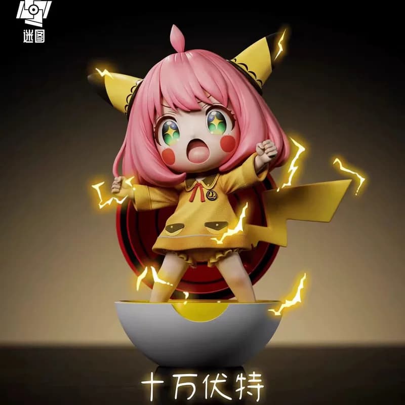 Nuova Action Figure di Anya da Spy Family, Cosplay di Pikachu, Modello di Attack on Titan, Statua, Bambola da Collezione, Giocattolo per Bambini