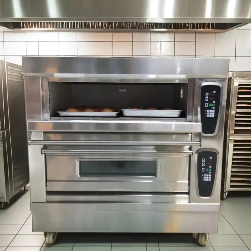 Deck Oven Commercial Pizza Oven Bakery Deck Oven Stone Deck Electric Multi-deck Baking Machine for Bread Pastry Shop OME