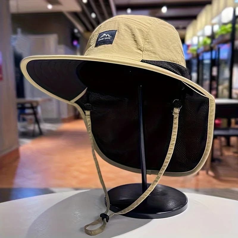 Outdoor sun protection fisherman hat for men and women, suitable for fishing, travel, outdoor camping and excursions