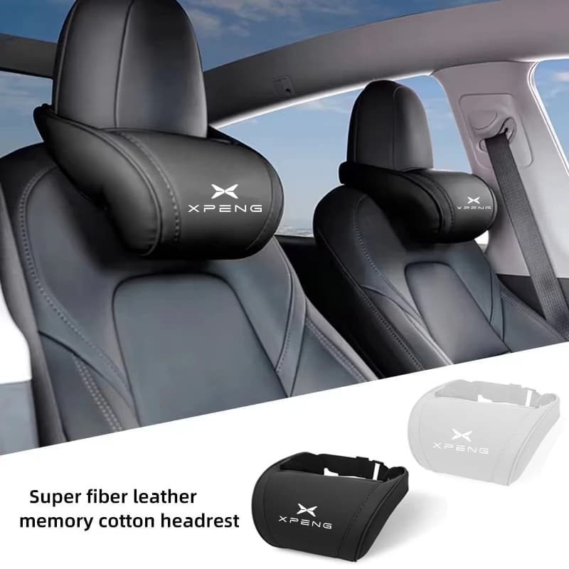 For Xpeng G6 G9 P5 P7 X9 Car Seat Headrest Support Memory Foam Car Rest Neck Pillow Cushion Car Interior Accessories