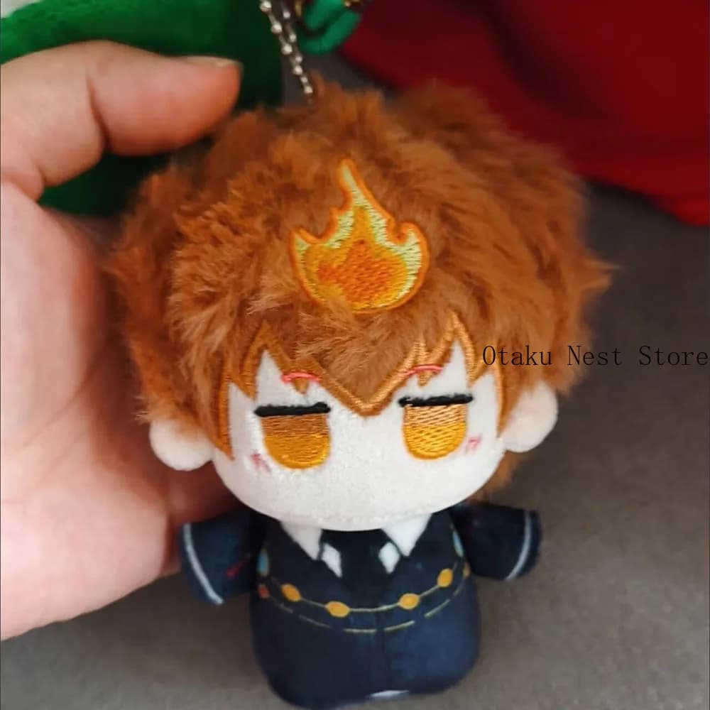 Game Anime Sawada Tsunayoshi Plush Doll Pendant 10cm HITMAN REBORN Stuffed Toy Collect Backpack Doll School XMAS Gift