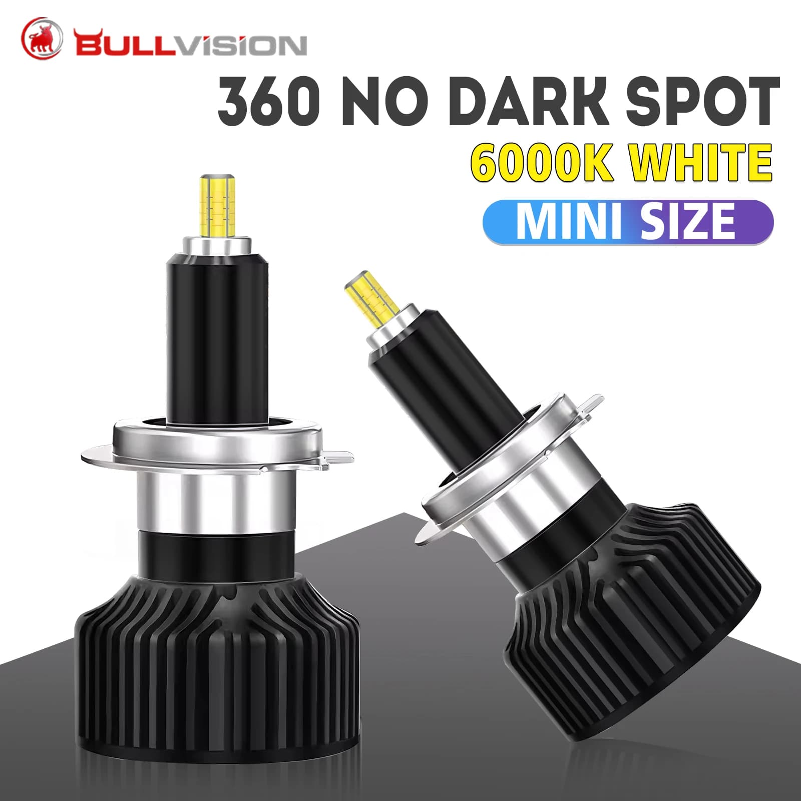 360 H7 Lampadina Led Canbus H1 H8 H9 H11 Fendinebbia 9006 Hb4 9005 Hb3 9012 Lampade A Led 30000LM 300W 3D Auto 6000K Super Mini Diodi