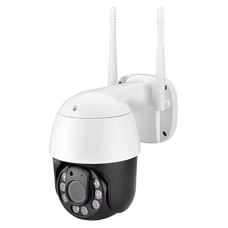 Telecamera IP wireless di sicurezza per cupola esterna con telecamera CCTV Wifi da 5 MP colorata notturna