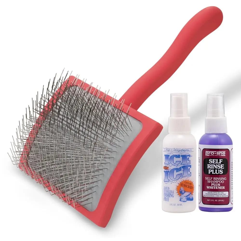 Prodotti Essenziali per la Toelettatura: Spazzola per Cani, Spray Rinfrescante, Soluzione per il Risciacquo del Shampoo