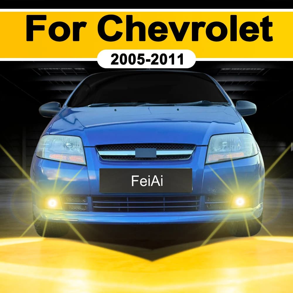 Lampadina LED per Fendinebbia per Chevrolet Aveo Kalos Epica Vivant Tacuma Accessori 2005 2006 2007 2008 2009 2010 2011 Faro Fendinebbia Anteriore