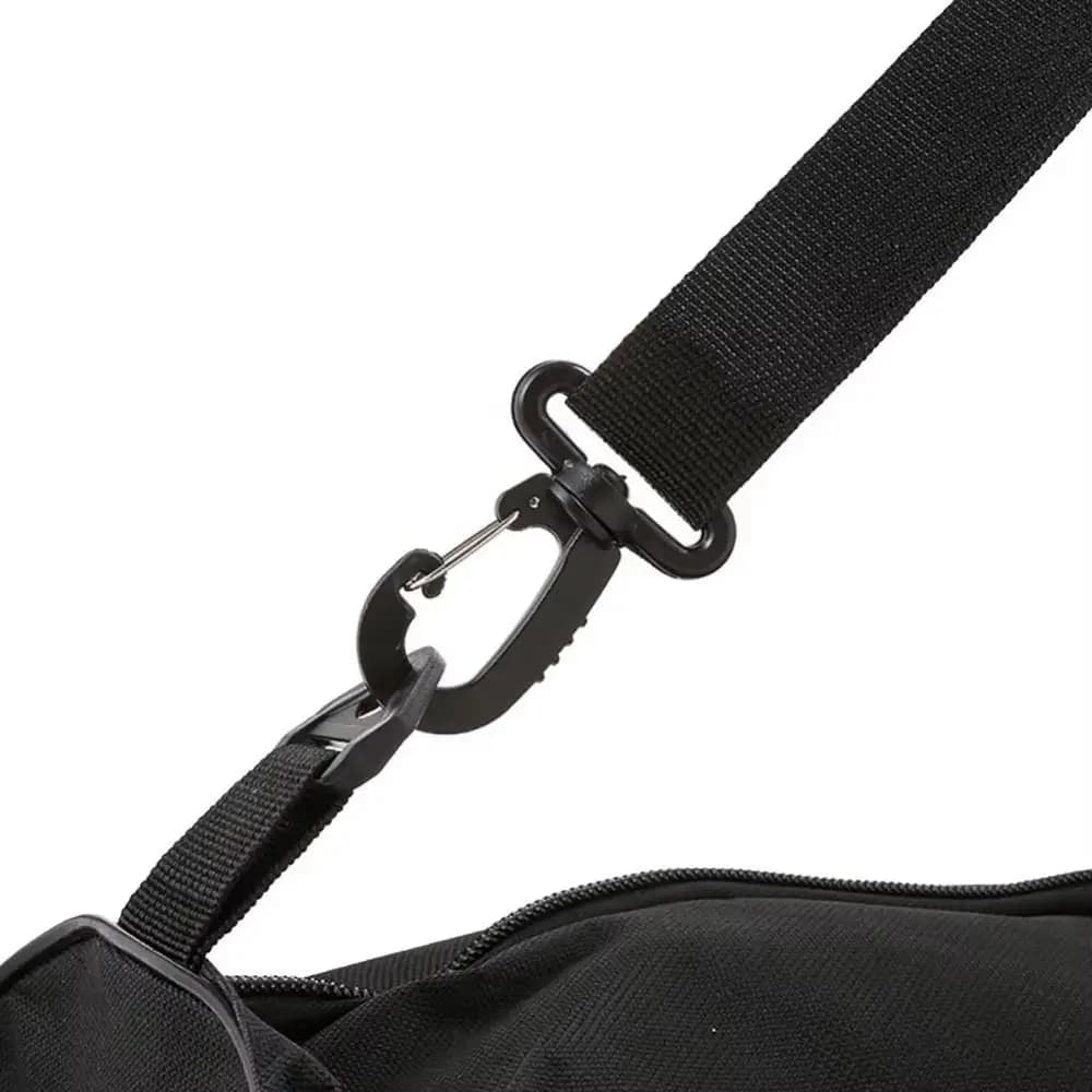 Borsa da yoga portatile impermeabile, spessa e antiruggine, con tracolla, borsa portaoggetti con cerniera completa, borsa per il trasporto del tappetino da yoga, per esercizi