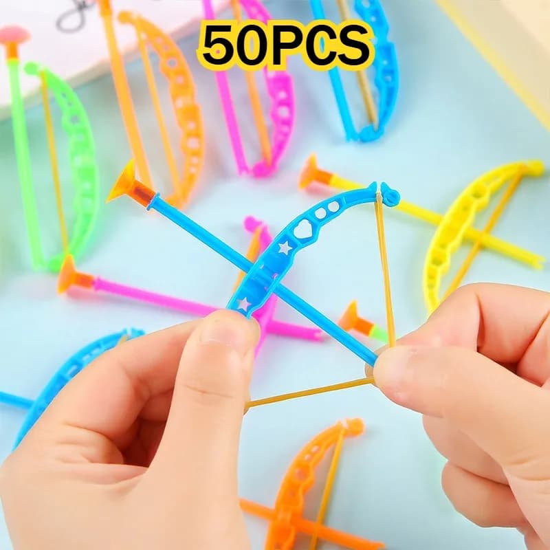 50Pcs Colorful Mini Plastic Sucker Shooting Arrow Outdoor Toys for Kids Birthday Gift Party Cupid'S Arrow Costume Prop