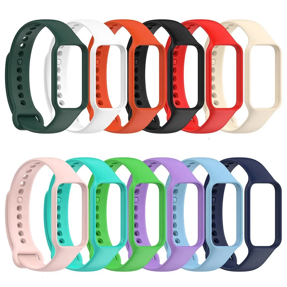 Cinturino di ricambio per Xiaomi Smart Band 8 Cinturini sportivi attivi in silicone Bracciale correa Accessori per cintura attiva Xiaomi Band 8