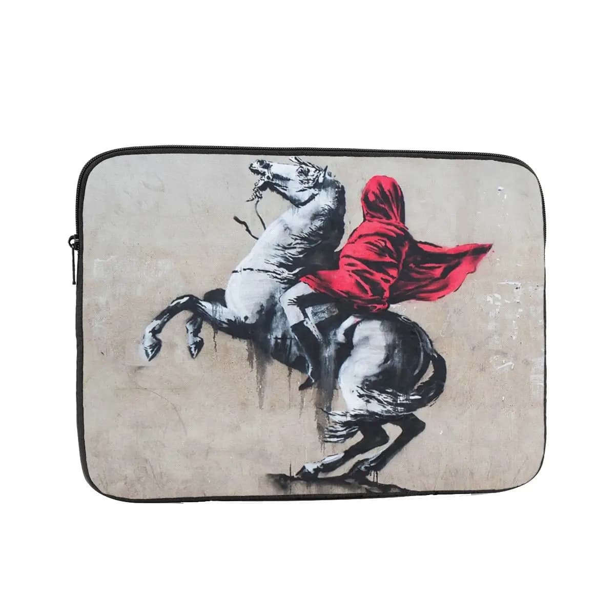 Banksy Napoleone Street Art Parigi Custodia per laptop 12 13 15 17 pollici Borsa per notebook Custodia antiurto per tablet